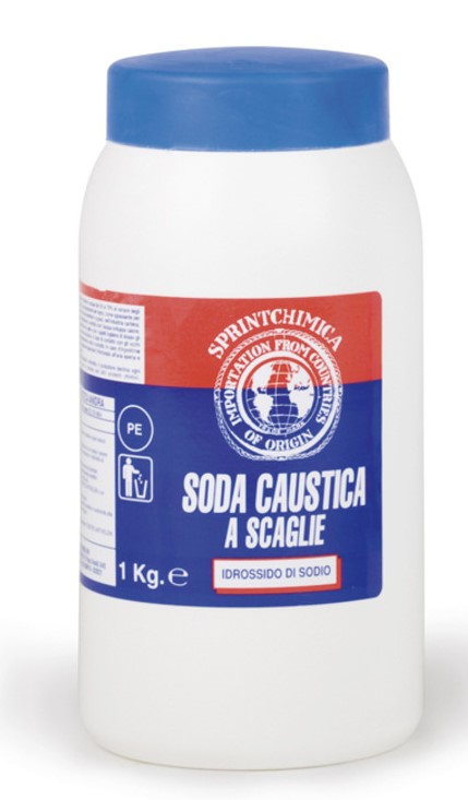 Soda Caustica Scaglie 1 Kg