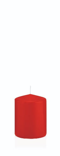 Candela Cilindrica 6x8 Cm Rosso