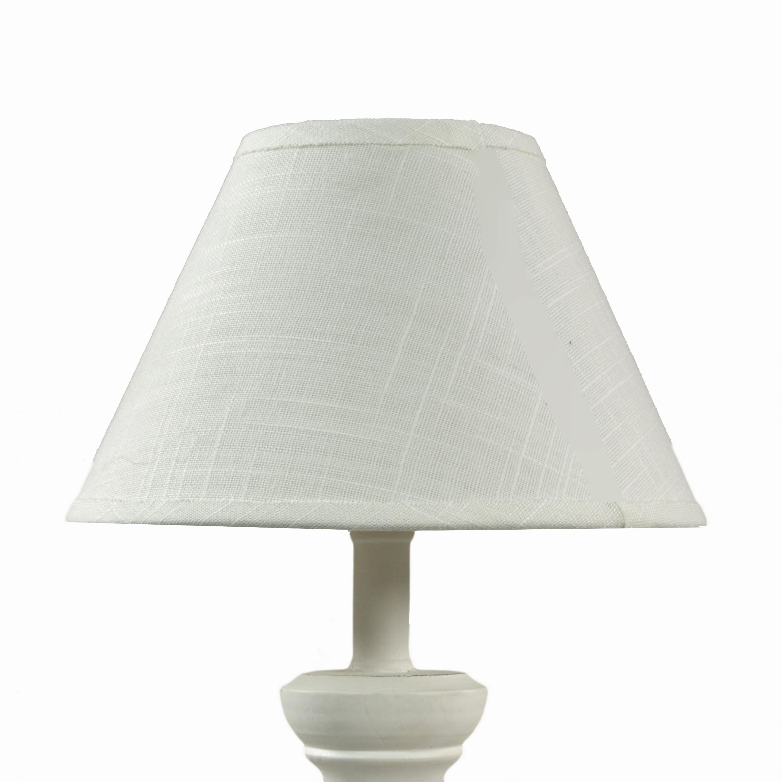 Cappello Lampada Bianco D 22x14 Cm