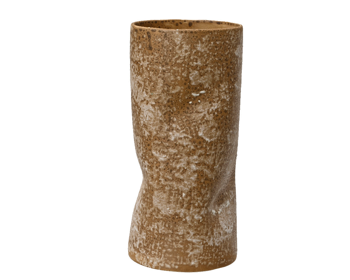 Vaso In Terracotta Smaltata D 15x31 Cm