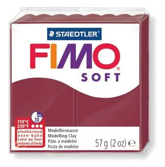 Fimo Soft Staedtler 58 Gr Bordeaux