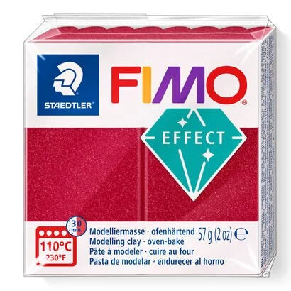 Fimo Effect Staedtler 58 Gr Rosso Rubino
