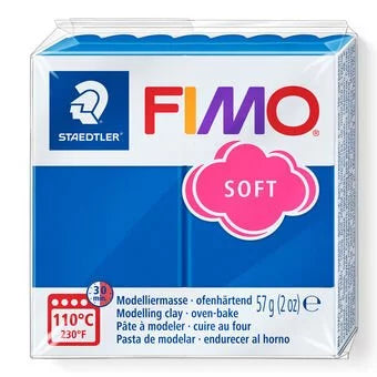 Fimo Soft Staedtler 58 Gr Blu Pacifico