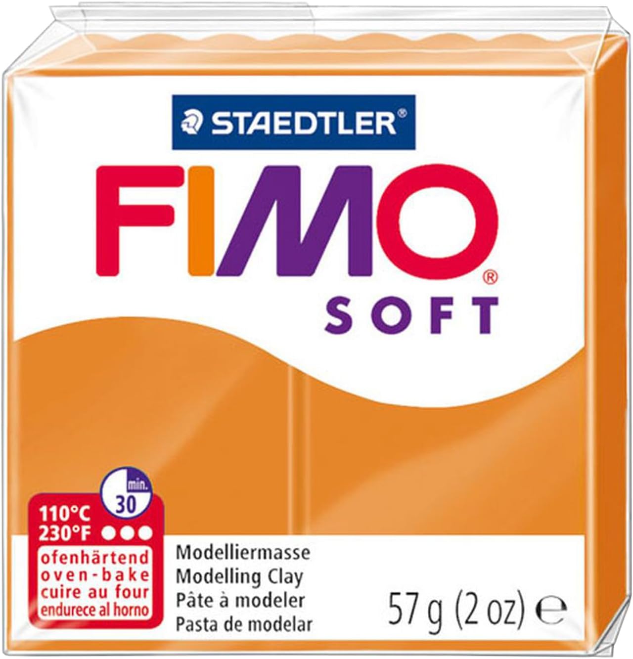 Fimo Soft Staedtler 58 Gr Arancio Sole