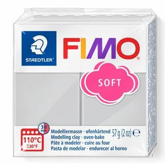 Fimo Soft Staedtler 58 Gr Grigio Delfino
