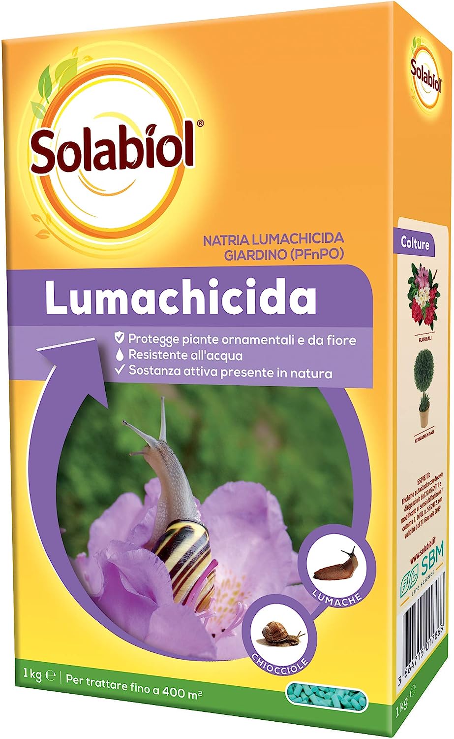 Lumachicida Naturale Solabiol 1 Kg