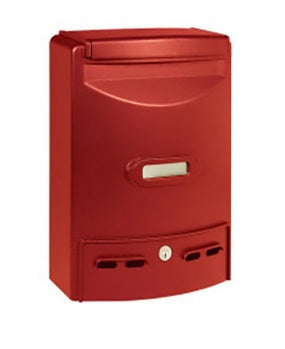 Cassetta Postale Europa Maxi Rosso