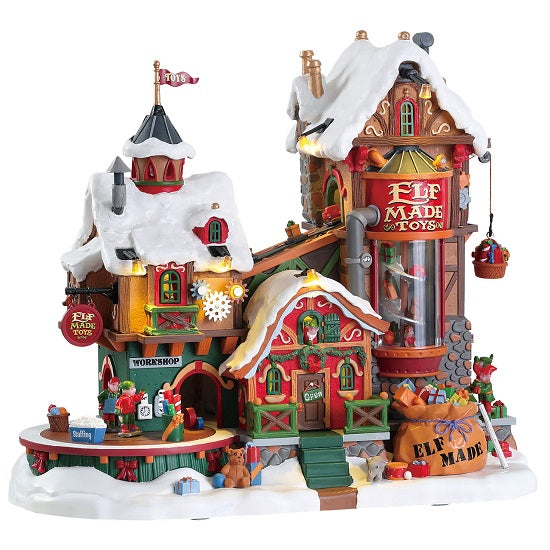 Elf Made Toy Factory Lemax