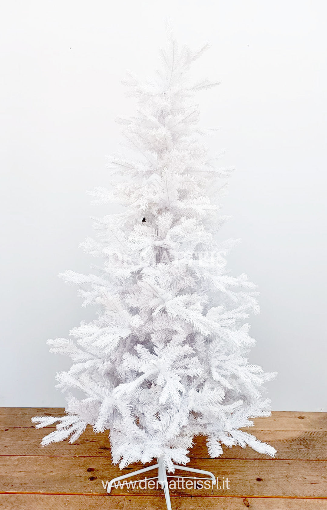 Albero Di Natale Bianco Sunndal Fir 180 Cm