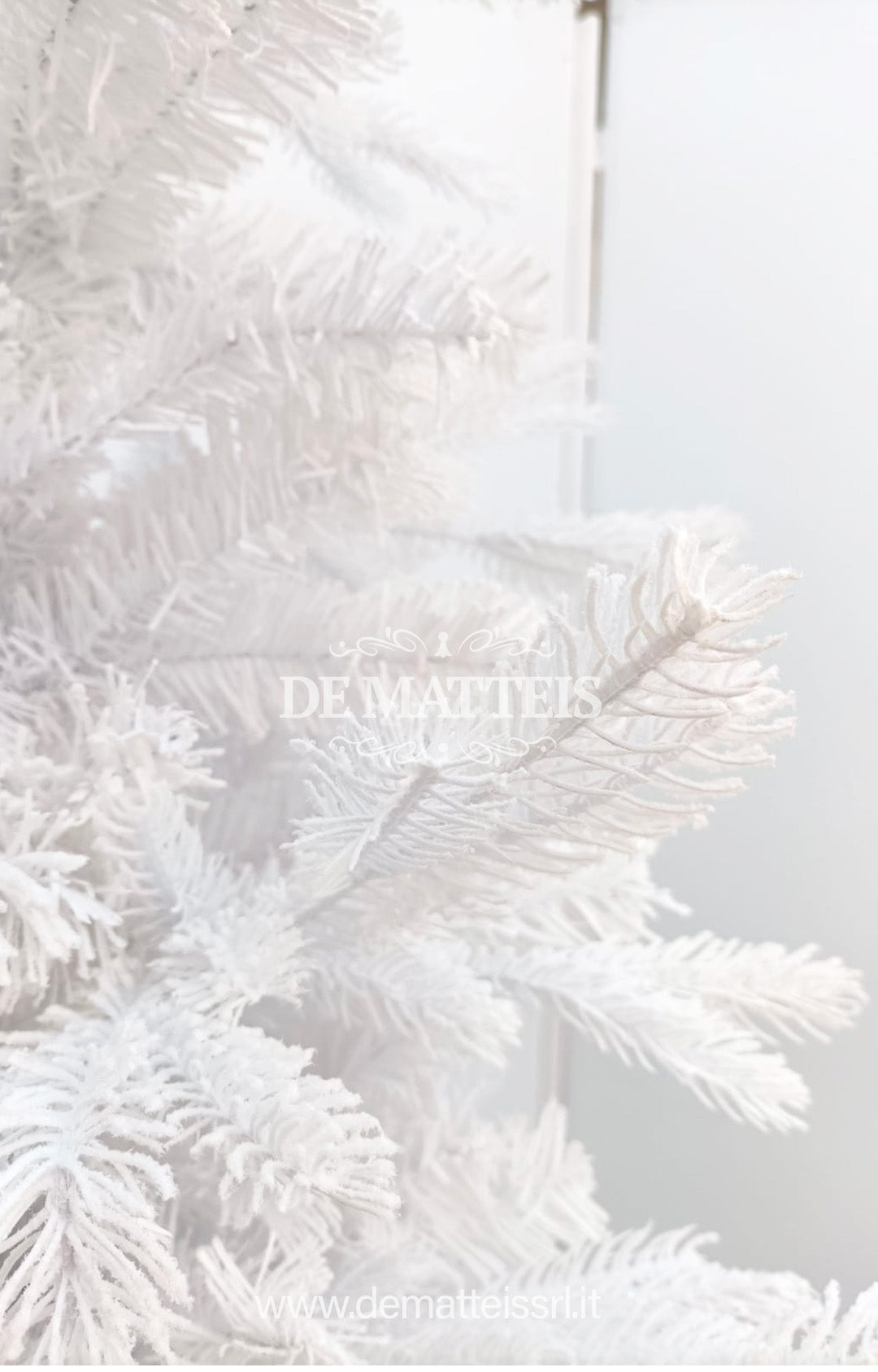 Albero Di Natale Bianco Sunndal Fir 180 Cm