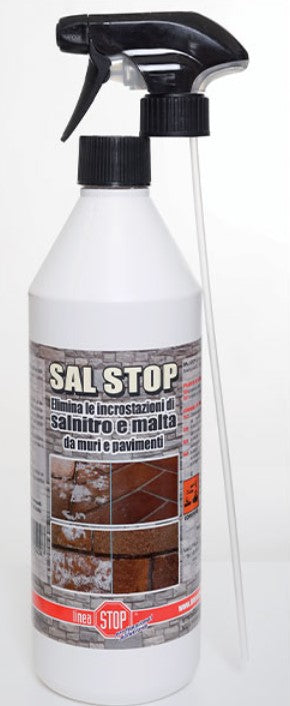 Sal Stop Elimina Incrostazioni Salnitro E Malta 1 Lt